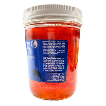 Blazin' Hot Habanero Jelly | 8 oz. | Hot Fruit Jelly | Meat Glaze | All Natural | Jelly Cream Cheese Dip | Made in Paxton, NE | Rafter 7S